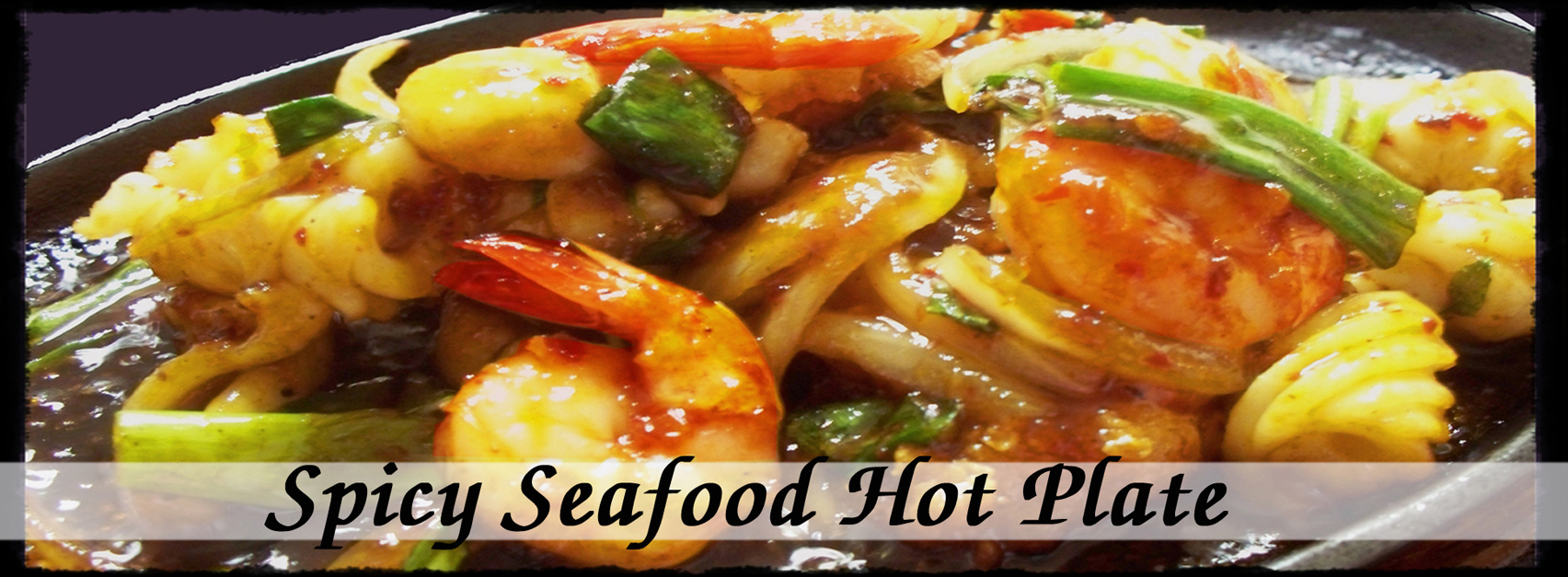 Spicy Seafood Hot Plate (Talay Jarn Ron)